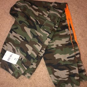 Camel & orange joggers